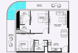 2 bedroom apartment